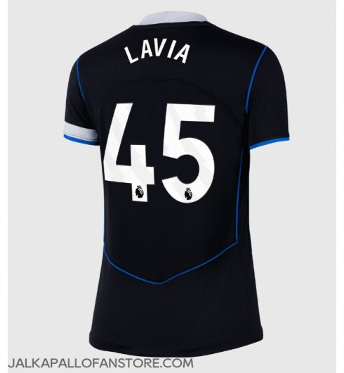 Chelsea Romeo Lavia #45 Kolmaspaita Naisten 2025-26 Lyhythihainen Chelsea Romeo Lavia #45 Kolmaspaita Naisten 2025-26 Lyhythihainen